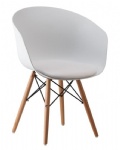 PP CHAIR WITH WOOD LEG