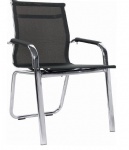 CHROME FRAME MESH OFFICE CHAIR