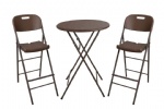 BAR OR BISTRO TABLE AND CHAIR