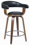 PU SWIVEL BAR CHAIR