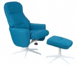 RECLINER SOFA CHAIR AND OTTOMAN