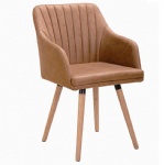 LEATHER DINING CHAIR