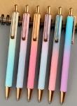 plastic gradient color pen